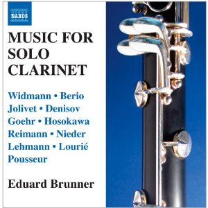 Music for Solo Clarinet | Eduard Brunner | Naxos